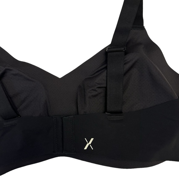 Knix Black Wide Strap Padded V-Neck Bra Size 8+, NWT - Picture 5 of 10
